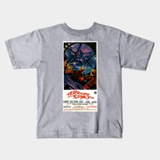 Classic Sci-Fi Movie Poster - Planet of the Vampires Kids T-Shirt